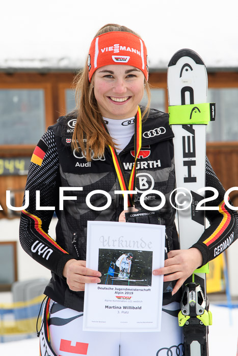 Int. FIS Rennen + NJC  AC Damen, FIS SG, Götschen, 01.02.2019