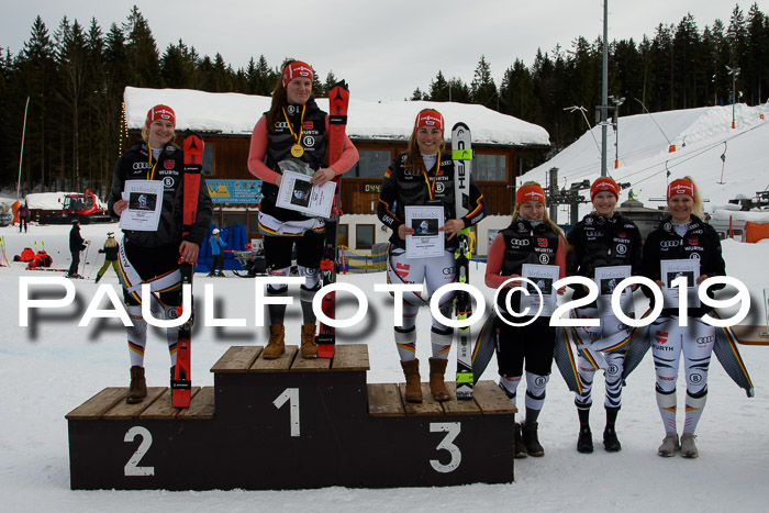 Int. FIS Rennen + NJC  AC Damen, FIS SG, Götschen, 01.02.2019