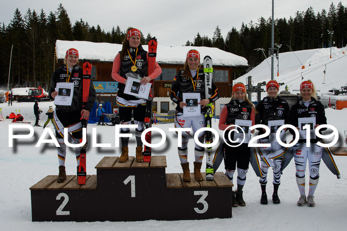 Int. FIS Rennen + NJC  AC Damen, FIS SG, Götschen, 01.02.2019