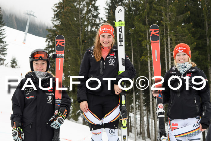 FIS + NJC Riesenslalom Damen + Herren 02.02.2019