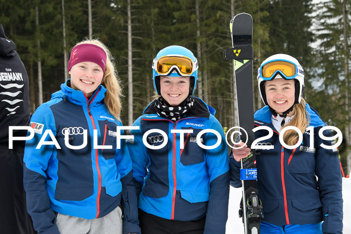 FIS + NJC Riesenslalom Damen + Herren 02.02.2019