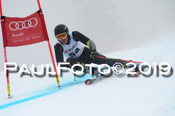 FIS + NJC Riesenslalom Damen + Herren 02.02.2019