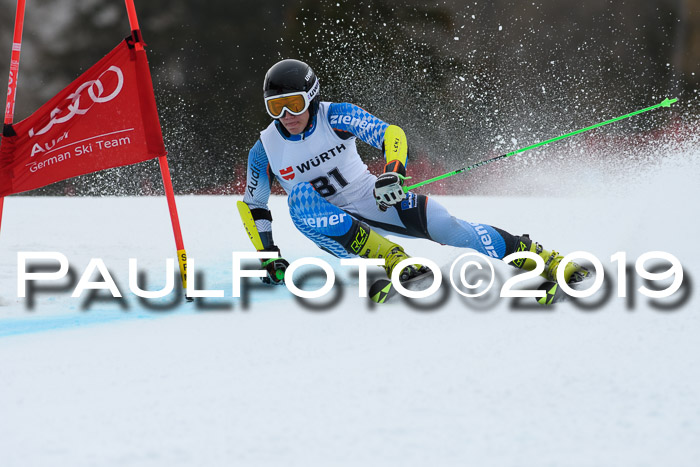FIS + NJC Riesenslalom Damen + Herren 02.02.2019
