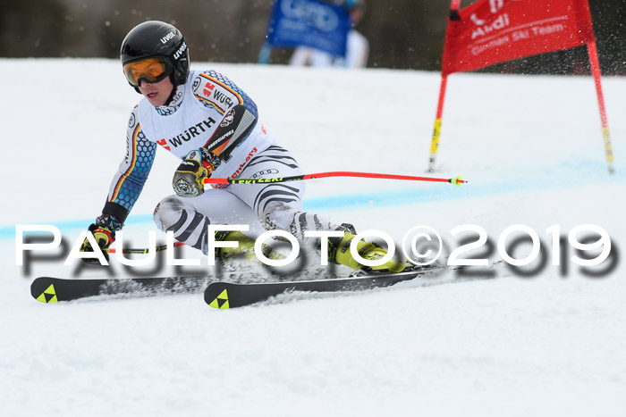 FIS + NJC Riesenslalom Damen + Herren 02.02.2019