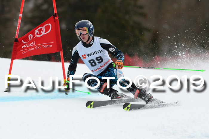 FIS + NJC Riesenslalom Damen + Herren 02.02.2019