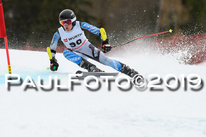 FIS + NJC Riesenslalom Damen + Herren 02.02.2019