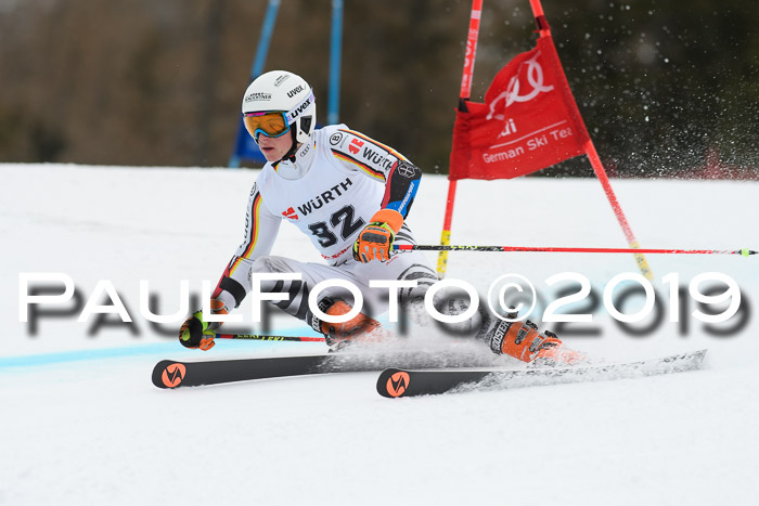 FIS + NJC Riesenslalom Damen + Herren 02.02.2019