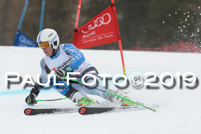 FIS + NJC Riesenslalom Damen + Herren 02.02.2019