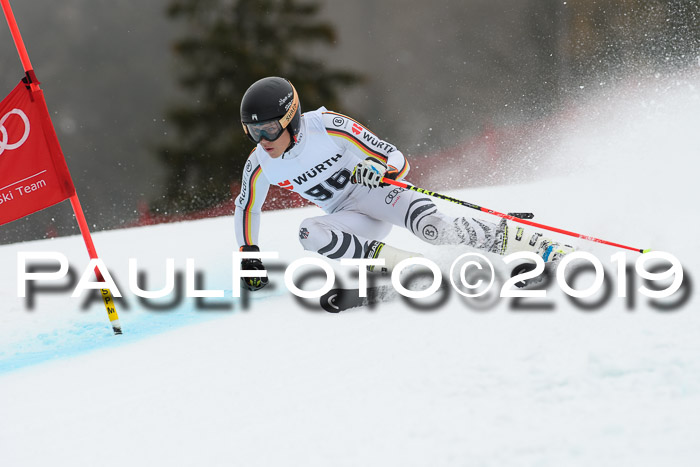 FIS + NJC Riesenslalom Damen + Herren 02.02.2019