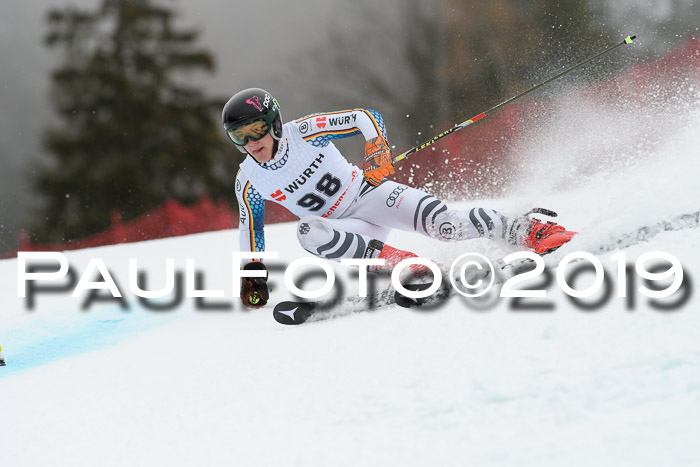 FIS + NJC Riesenslalom Damen + Herren 02.02.2019