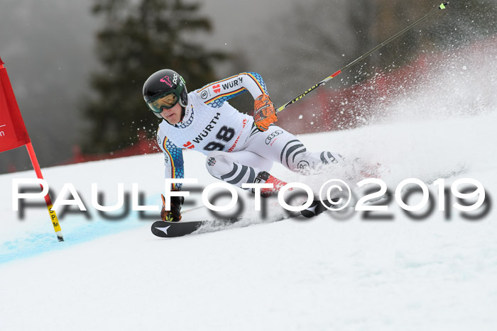 FIS + NJC Riesenslalom Damen + Herren 02.02.2019