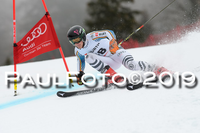 FIS + NJC Riesenslalom Damen + Herren 02.02.2019