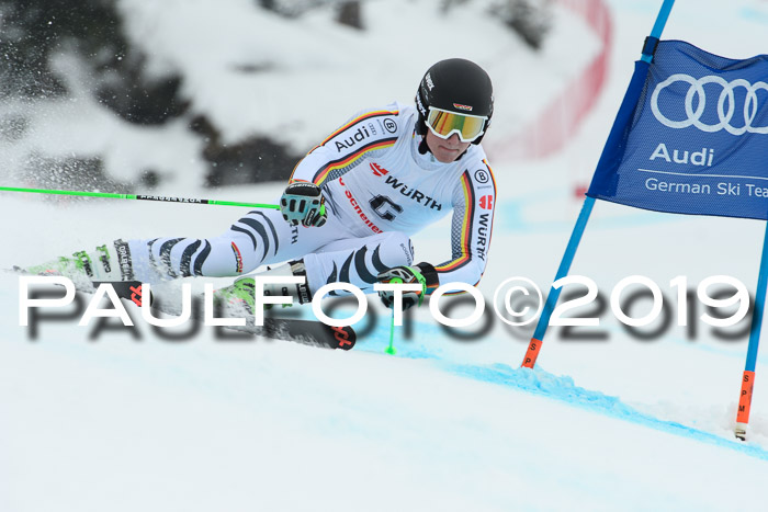 FIS + NJC Riesenslalom Damen + Herren 02.02.2019