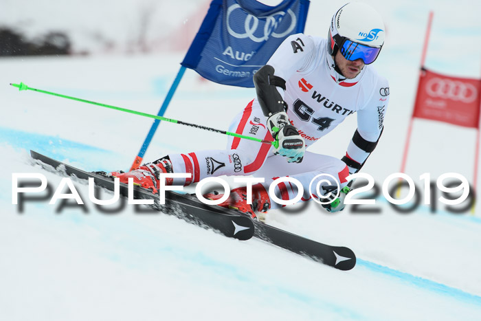 FIS + NJC Riesenslalom Damen + Herren 02.02.2019
