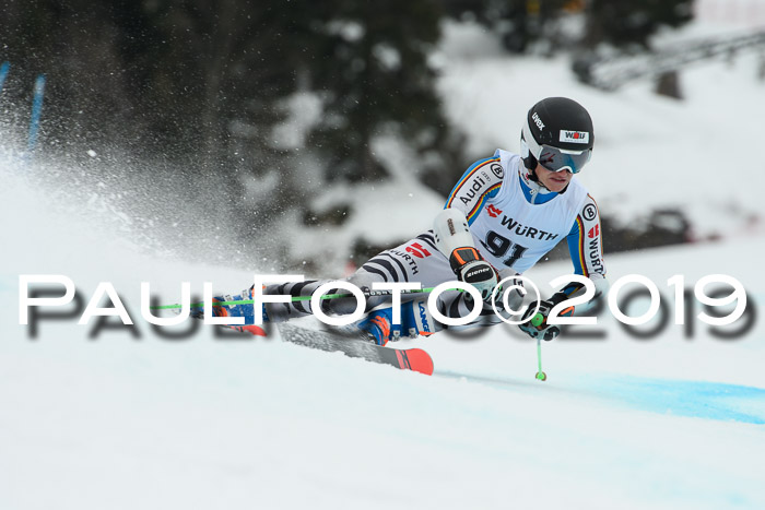FIS + NJC Riesenslalom Damen + Herren 02.02.2019
