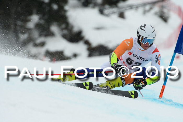 FIS + NJC Riesenslalom Damen + Herren 02.02.2019