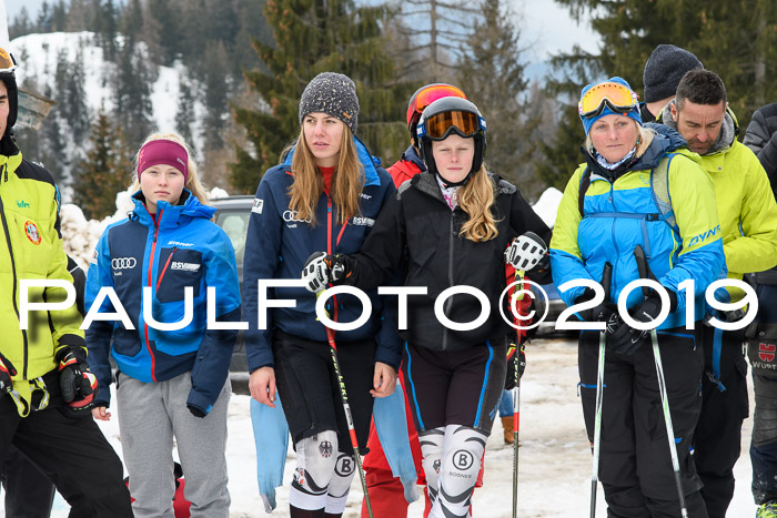 FIS + NJC Riesenslalom Damen + Herren 02.02.2019