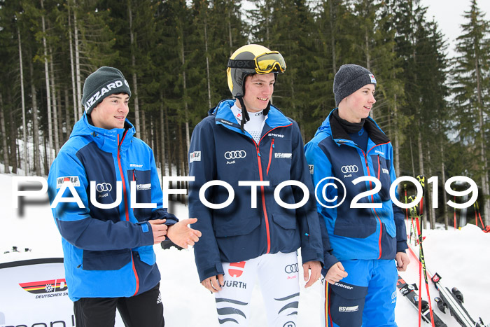 FIS + NJC Riesenslalom Damen + Herren 02.02.2019