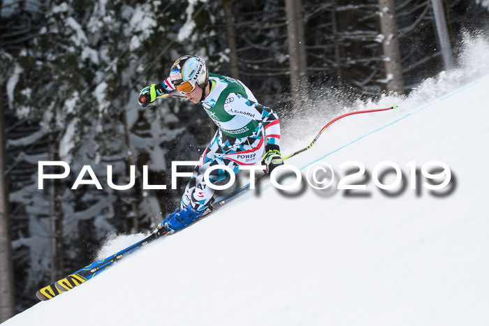 NJC + FIS, Super-G, Herren, 06.02.2019