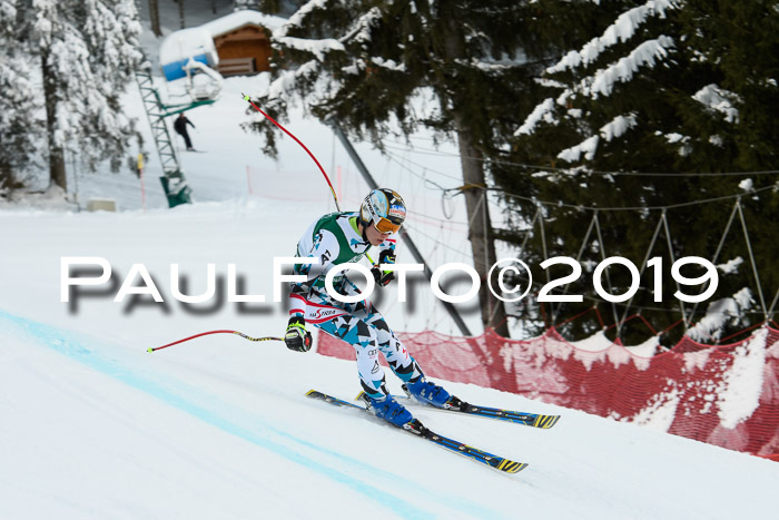 NJC + FIS, Super-G, Herren, 06.02.2019