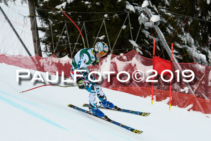 NJC + FIS, Super-G, Herren, 06.02.2019