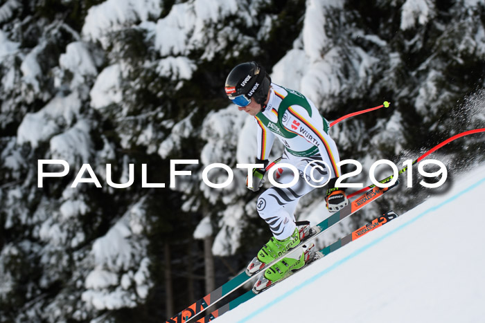 NJC + FIS, Super-G, Herren, 06.02.2019