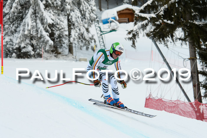 NJC + FIS, Super-G, Herren, 06.02.2019