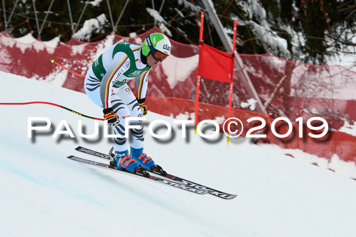 NJC + FIS, Super-G, Herren, 06.02.2019