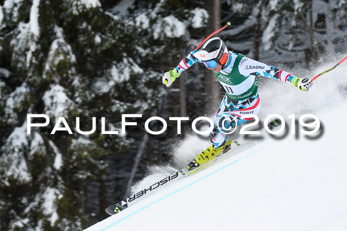 NJC + FIS, Super-G, Herren, 06.02.2019