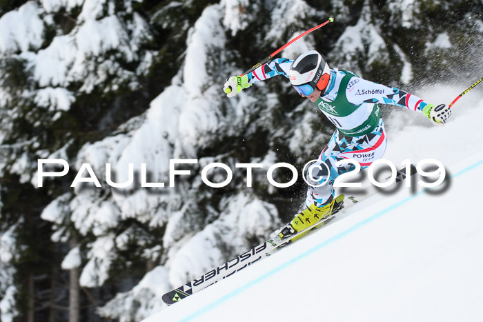 NJC + FIS, Super-G, Herren, 06.02.2019