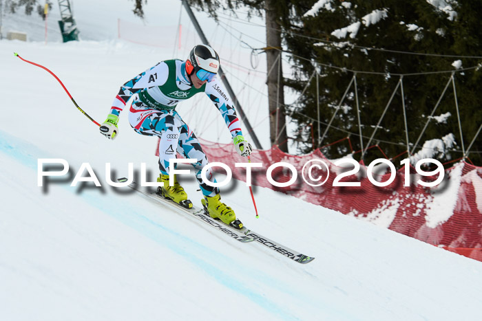 NJC + FIS, Super-G, Herren, 06.02.2019
