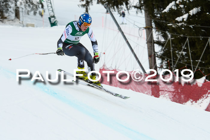 NJC + FIS, Super-G, Herren, 06.02.2019