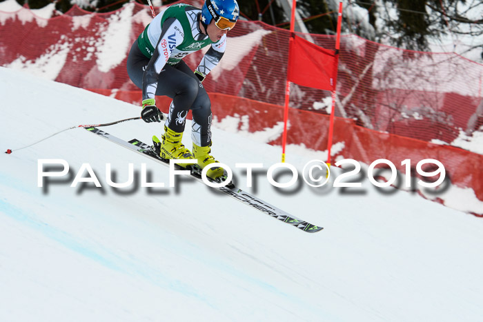 NJC + FIS, Super-G, Herren, 06.02.2019
