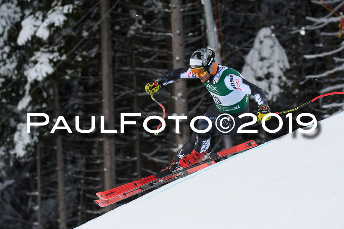 NJC + FIS, Super-G, Herren, 06.02.2019