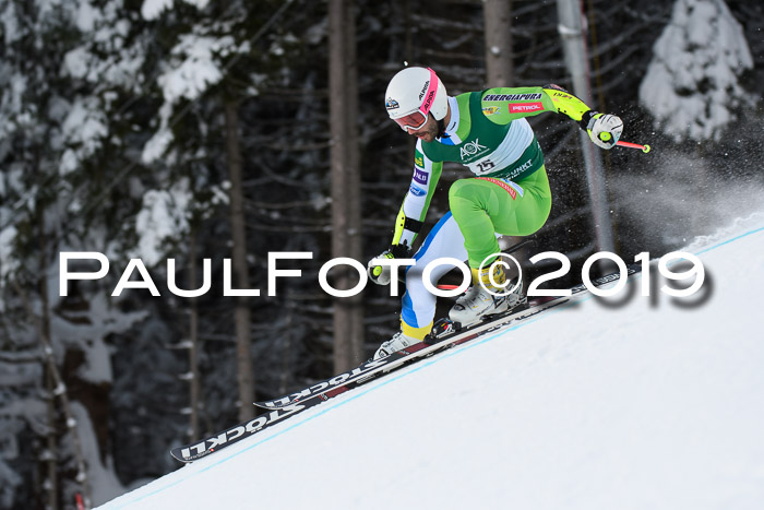 NJC + FIS, Super-G, Herren, 06.02.2019