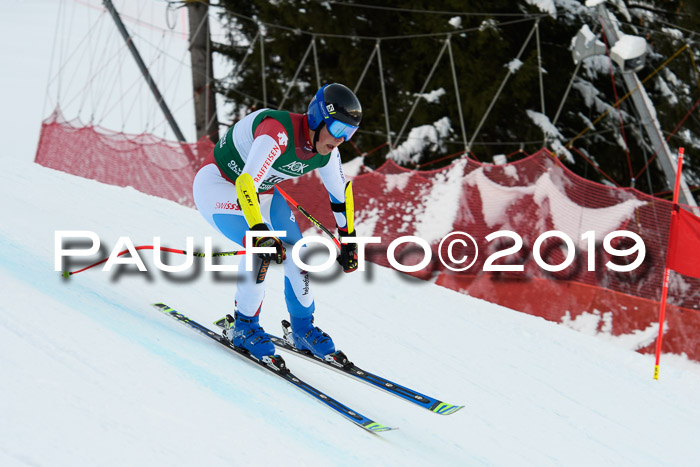 NJC + FIS, Super-G, Herren, 06.02.2019