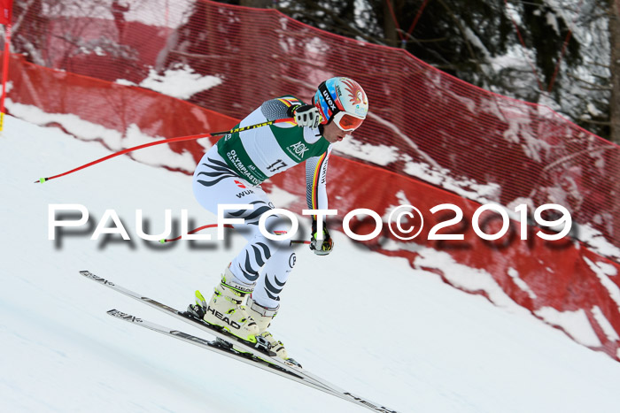 NJC + FIS, Super-G, Herren, 06.02.2019