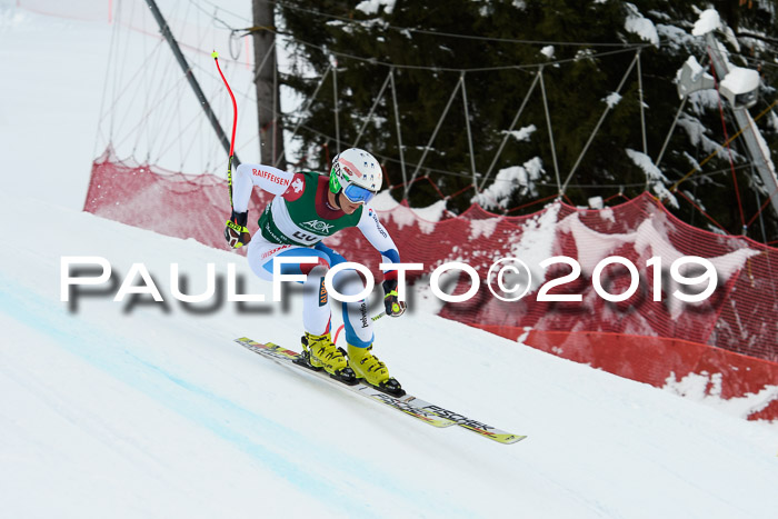 NJC + FIS, Super-G, Herren, 06.02.2019