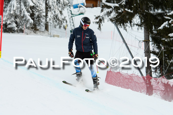 NJC + FIS, Super-G, Herren, 06.02.2019