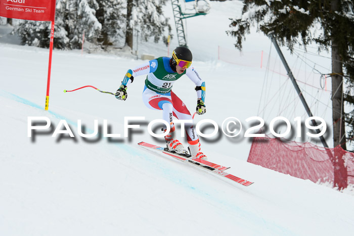 NJC + FIS, Super-G, Herren, 06.02.2019