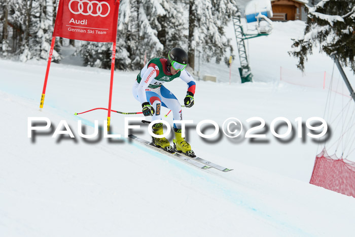 NJC + FIS, Super-G, Herren, 06.02.2019