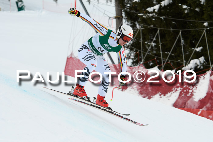 NJC + FIS, Super-G, Herren, 06.02.2019