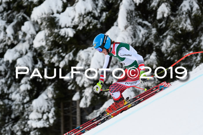 NJC + FIS, Super-G, Herren, 06.02.2019