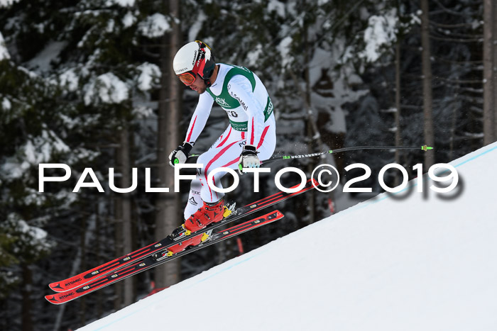 NJC + FIS, Super-G, Herren, 06.02.2019