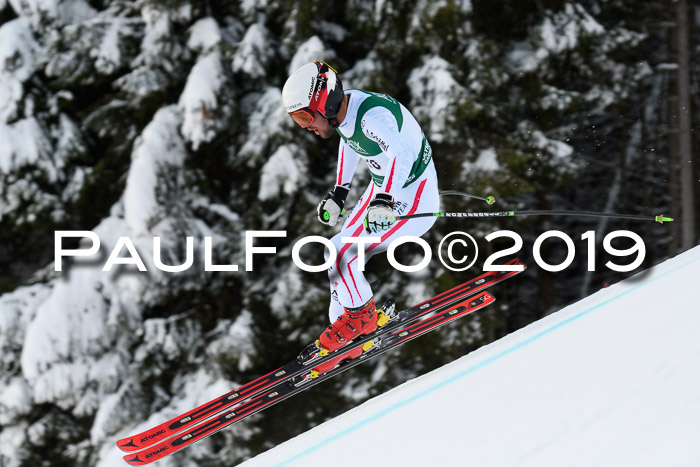 NJC + FIS, Super-G, Herren, 06.02.2019