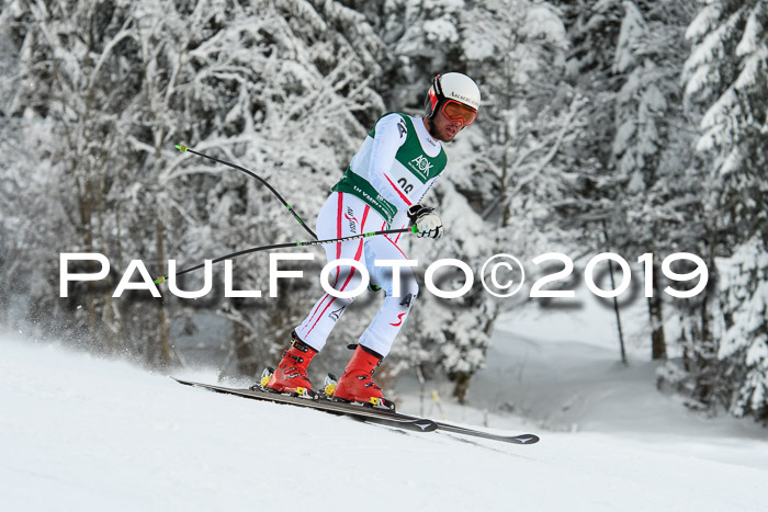 NJC + FIS, Super-G, Herren, 06.02.2019