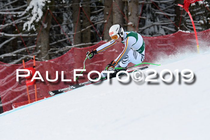 NJC + FIS, Super-G, Herren, 06.02.2019
