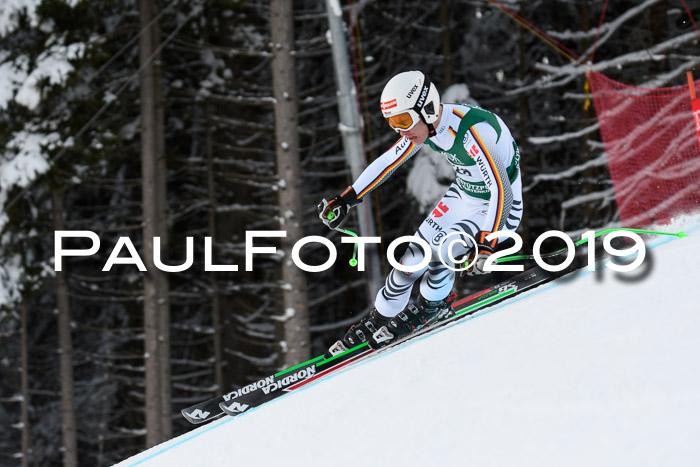 NJC + FIS, Super-G, Herren, 06.02.2019