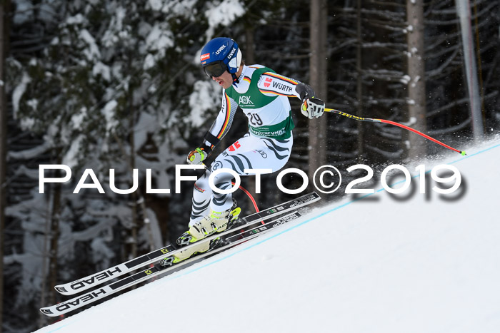 NJC + FIS, Super-G, Herren, 06.02.2019