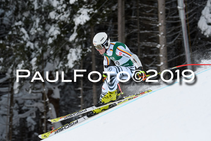 NJC + FIS, Super-G, Herren, 06.02.2019